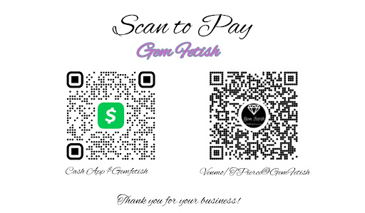 Cash App & Venmo QR Codes